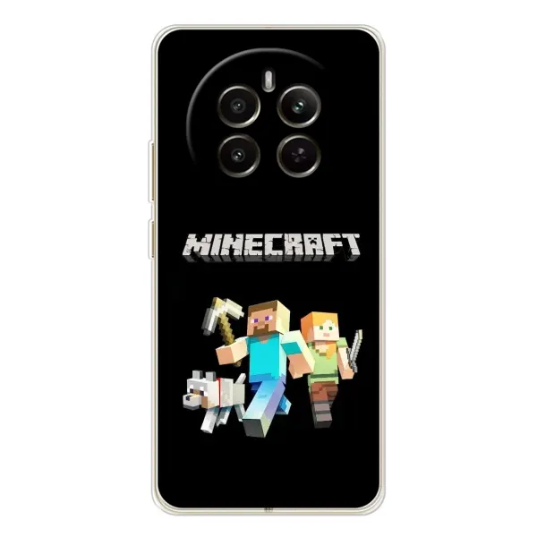 Чехол с принтом «герои Minecraft» для Realme 13 4G Чехол с принтом «герои Minecraft» для Realme 13 4G