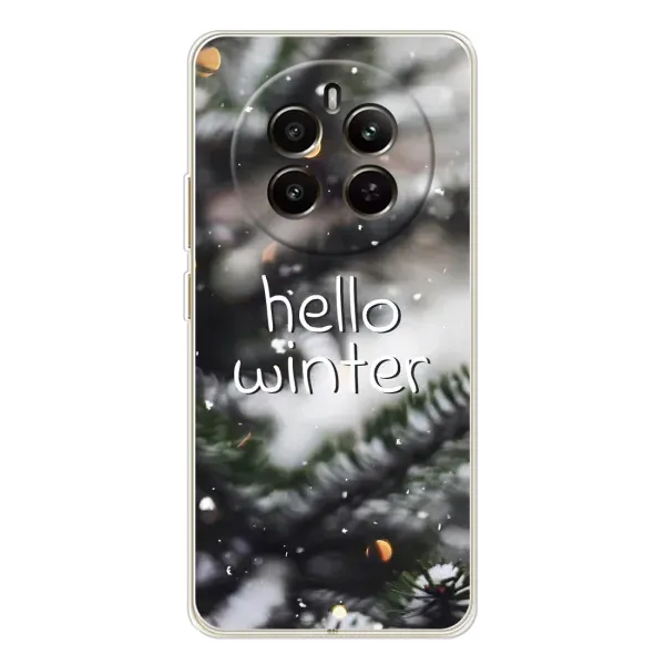 Чехол с принтом «Hello winter» для Realme 13 4G Чехол с принтом «Hello winter» для Realme 13 4G