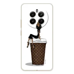 Чохли Луі Вітон для Realme 13 4G (AlphaPrint - LOUIS VUITTON) (кава LOUIS VUITTON)