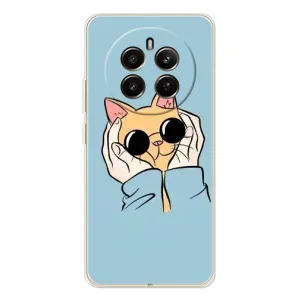 Чохол на Реалмі 13 4G з Котиками (VPrint) (Котик в окулярах)