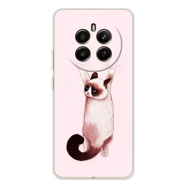 Чохол з принтом «Котик падає» для Realme 13 4G