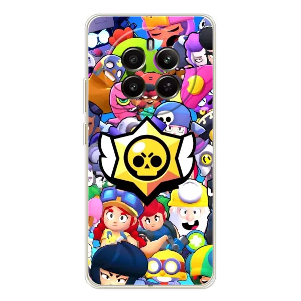 Чехол с принтом «Лого Brawl Stars» для Realme 13 4G