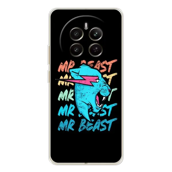 Чехол с принтом «logo Mr beast» для Realme 13 4G