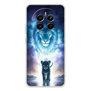 Чехол со Львом для Realme 13 4G (VPrint) (Маленький лев)