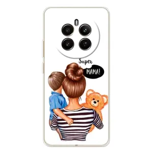 Чохол з друком для Realme 13 4G - (Мама з дитинкою) (AlphaPrint) (Мама з синочком)