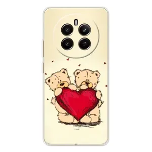 Чехлы для любимой на Реалми 13 4G (VPrint) (Медвежонки)