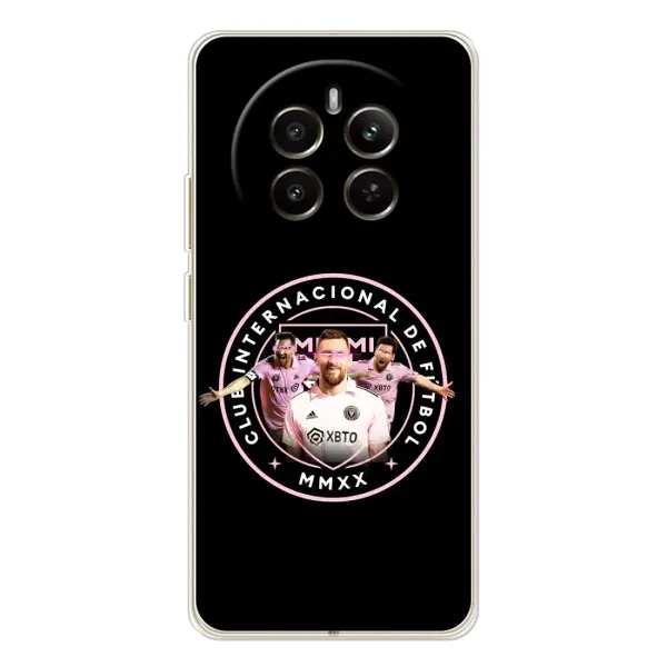 Чехол с принтом «Месси в лого» для Realme 13 4G