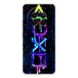 Чехол с принтом «Pleystation лого» для Realme 13 4G