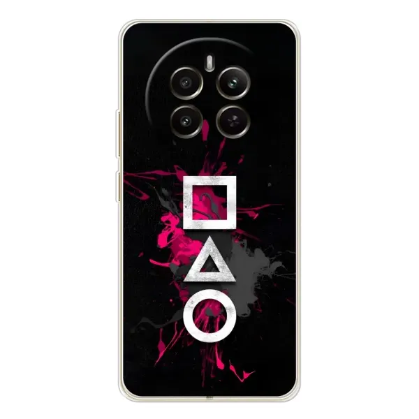 Чохол з принтом «Символи Гра кальмара» для Realme 13 4G