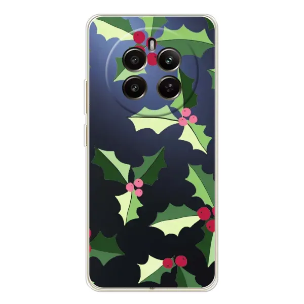 Чехол с принтом «Рождественский фон» для Realme 13 4G