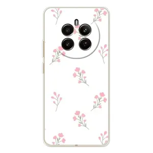 Чохол з розовим принтом для Realme 13 4G (Рожеві квіти)