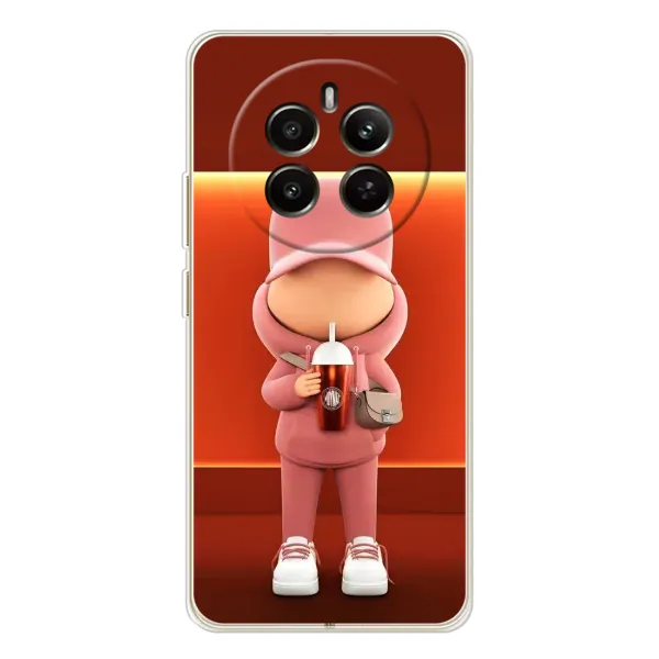 Чохол з принтом «З Кавою» для Realme 13 4G