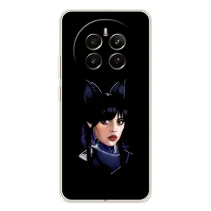Чохли Венсдей на Realme 13 4G Уенсдей (AlphaPrint) (серйозна Венздей)