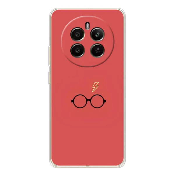 Чехол с принтом «шрам и очки» для Realme 13 4G Чехол с принтом «шрам и очки» для Realme 13 4G
