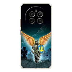 Чехлы с картинкой ЗСУ для Realme 13 4G (AlphaPrint) (Солдат ЗСУ)