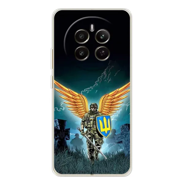 Чехол с принтом «Солдат ЗСУ» для Realme 13 4G