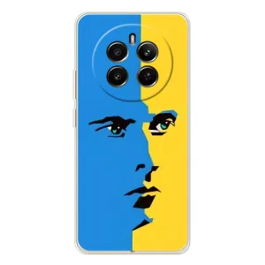 Украинские Чехлы для Realme 13 4G с картинкой УПА (AlphaPrint) (Степан Бандера)