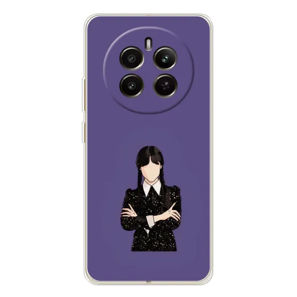 Чехол с принтом «Уэнздей в черном» для Realme 13 4G