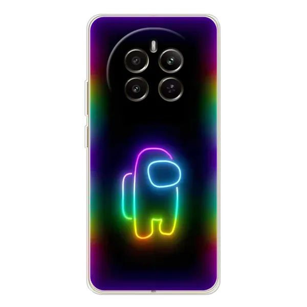 Чехол с принтом «Яркий скин» для Realme 13 4G