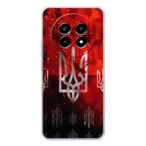 Украинские Чехлы для Realme 13 Pro Plus с картинкой УПА (AlphaPrint) (ГЕРБ УПА)