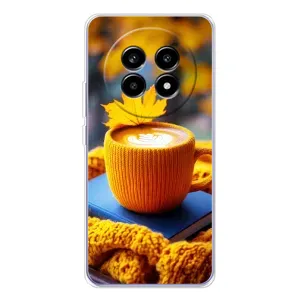 Чохол з принтом «Кава на жовтому пледі» для Realme 13 Pro Plus