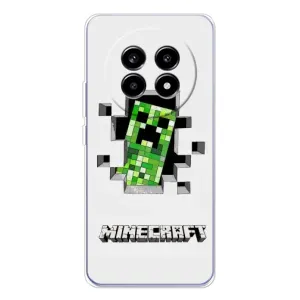 Чохол Майнкрафт на Realme 13 Pro Plus (AlphaPrint) Minecraft (кріпер Майнкрафт)