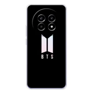 Чехлы BTS для Realme 13 Pro Plus (AlphaPrint) (Лого BTS)