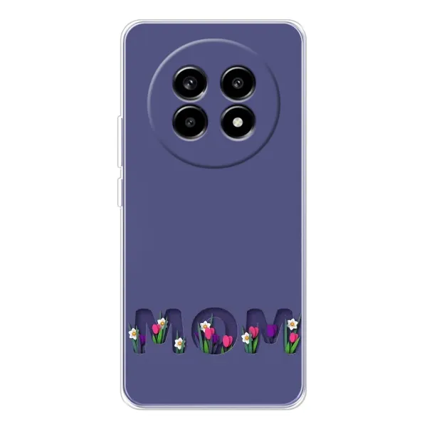 Чохол з принтом «Мама в квітах» для Realme 13 Pro Plus
