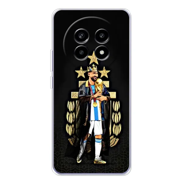 Чохол з принтом «Мессі Король» для Realme 13 Pro Plus Чохол з принтом «Мессі Король» для Realme 13 Pro Plus