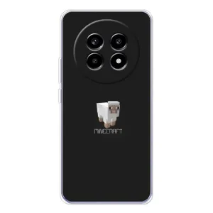 Чохол Майнкрафт на Realme 13 Pro Plus (AlphaPrint) Minecraft (Овечка Майнкрафт)