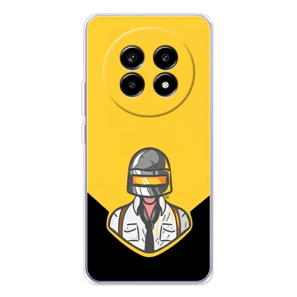 Чохол з принтом «Пабг в шоломі» для Realme 13 Pro Plus