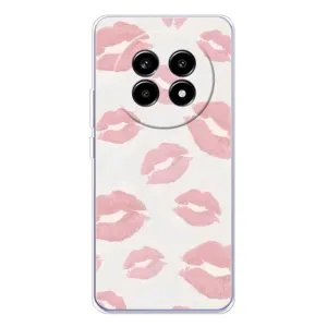 Чохол з розовим принтом для Realme 13 Pro Plus (Рожеві губи)