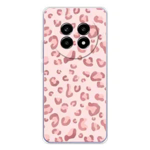 Чохол з розовим принтом для Realme 13 Pro Plus (Рожевий леопард)
