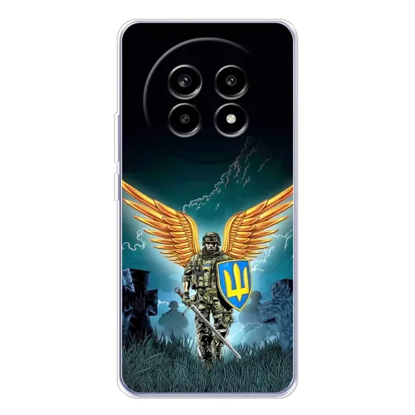 Чохол з принтом «Солдат ЗСУ» для Realme 13 Pro Plus