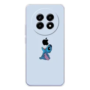 Чохол з принтом Стіч на Realme 13 Pro Plus (Stitch apple)