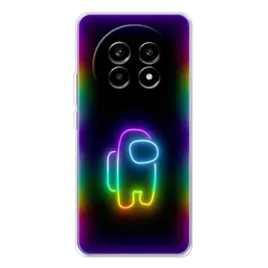 Чохли Амонг Ас для Realme 13 Pro Plus (AlphaPrint) (Яскравий скін)