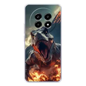 Чохол з принтом «Вогняний динозавр» для Realme 13 Pro