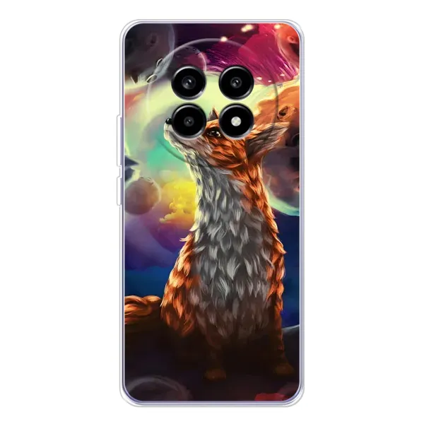 Чехол с принтом «Лисица в космосе» для Realme 13 Pro