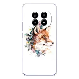 Чохли з картинкою Лисичка для Realme 13 Pro (VPrint) (Лиса в квітах)