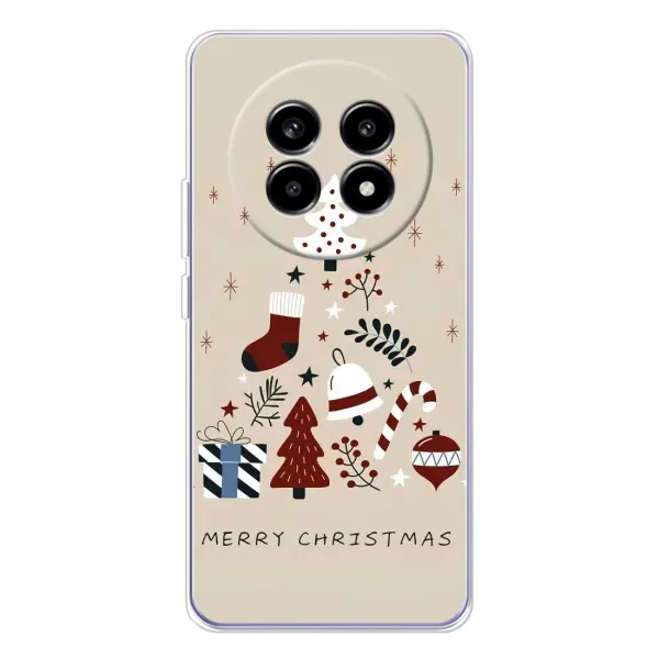 Чехол с принтом «Merry Christmas» для Realme 13 Pro
