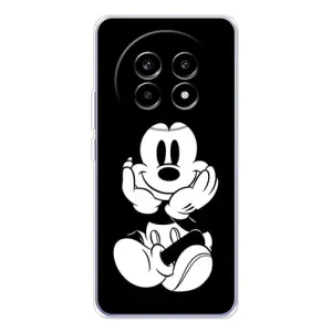 Міккі Маус чохол для Realme 13 Pro (AlphaPrint - Мультяшні) (Маус на чорному)