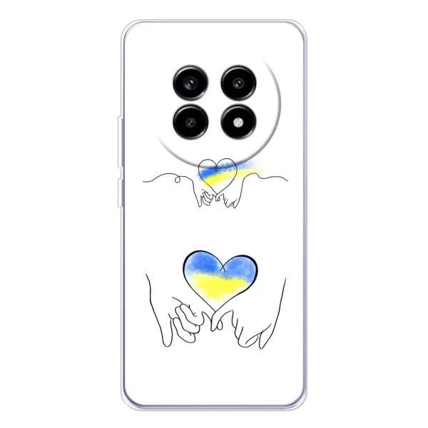 Чехол с принтом «Мир Украине» для Realme 13 Pro