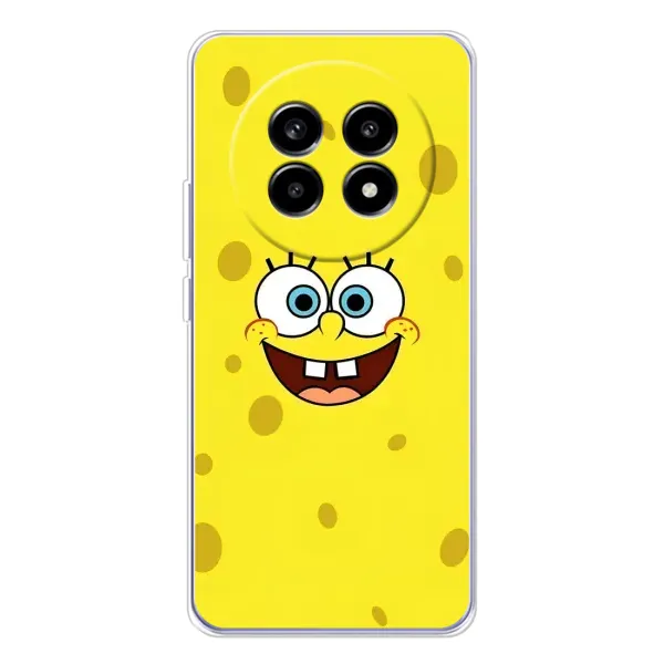 Чехол с принтом «Мордашка Спанч Боба» для Realme 13 Pro Чехол с принтом «Мордашка Спанч Боба» для Realme 13 Pro