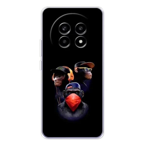 Чохол з принтом «Три мавпи» для Realme 13 Pro Чохол з принтом «Три мавпи» для Realme 13 Pro