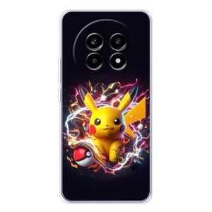 Чохол з Пікачу на Realme 13 Pro (Пікачу з м'ячем)
