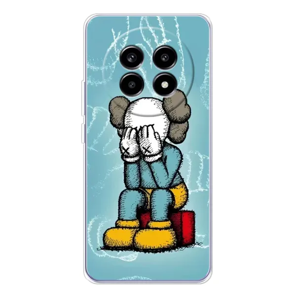 Чохол з принтом «Плач Bearbrick» для Realme 13 Pro