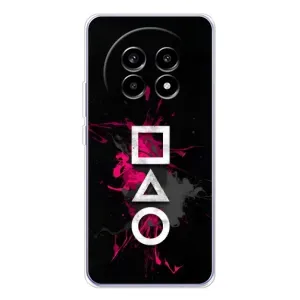 Чехол Гра в кальмара для Realme 13 Pro (Символы Игра кальмара)