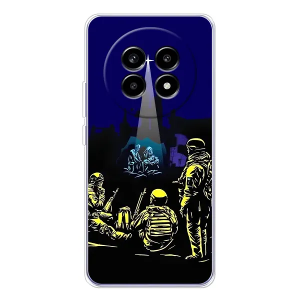 Чехол с принтом «Рождество в Украине» для Realme 13 Pro
