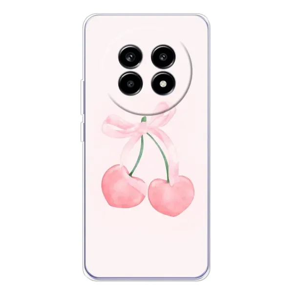 Чехол с принтом «Розовые вишни» для Realme 13 Pro