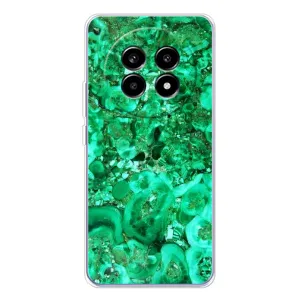 Мраморний чехол на Realme 13 Pro (VPrint) (Салатовий Мрамор)